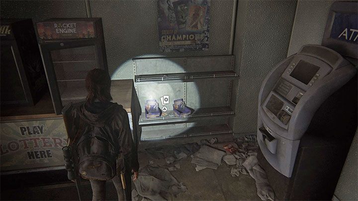 Wejdź do budynku, z którego wybiegł potwór, przy czym uważaj na kolejne pułapki - The Last of Us 2: Capitol Hill sekrety, znajdźki - The Last of Us 2 - poradnik do gry