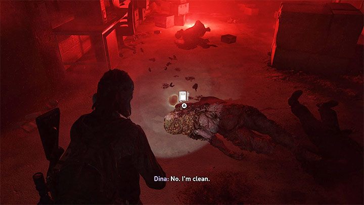 Wpis w etapie Tunele może zostać wykonany po pokonaniu pierwszych człapaczy (Shamblers), czyli elitarnych odmian zainfekowanych - The Last of Us 2: Tunele / The Tunnels sekrety, znajdźki - The Last of Us 2 - poradnik do gry