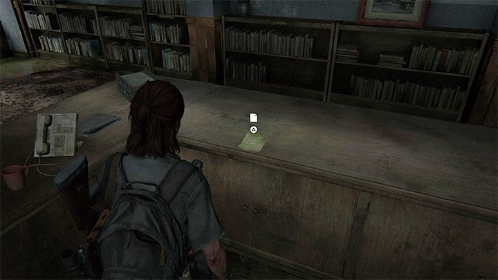 Poszukiwany dokument leży na ladzie - The Last of Us 2: Hillcrest sekrety, znajdźki - The Last of Us 2 - poradnik do gry