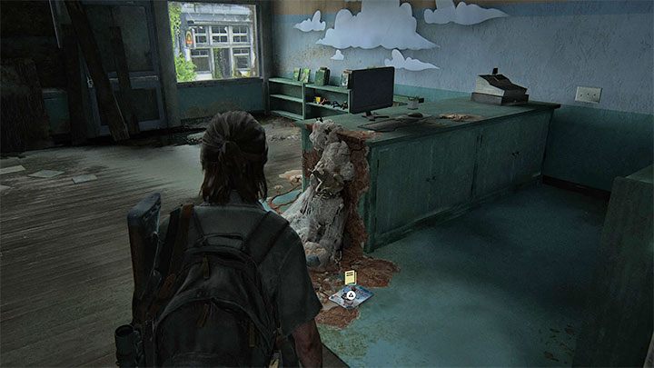 Schody pozwolą ci dotrzeć na pierwsze piętro budynku - The Last of Us 2: Hillcrest sekrety, znajdźki - The Last of Us 2 - poradnik do gry