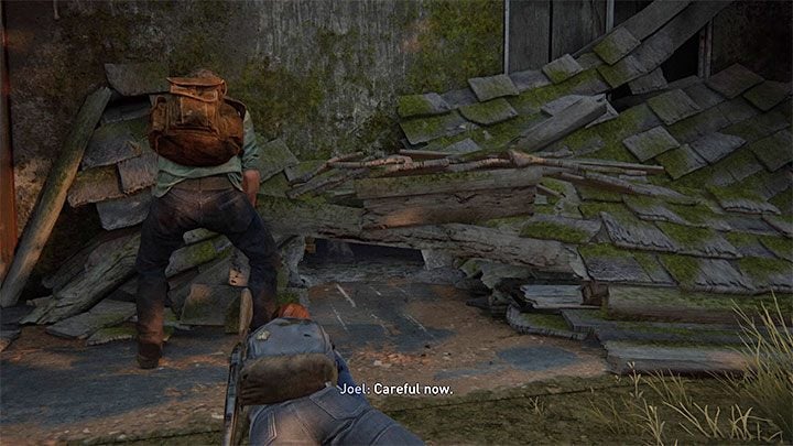 To artefakt i możesz go zdobyć dopiero po wejściu do budynku hotelu - Ellie musi przeczołgać się w miejscu z powyższego obrazka i odblokować drzwi wejściowe dla Joela - The Last of Us 2: W poszukiwaniu strun / Finding Strings sekrety, znajdźki - The Last of Us 2 - poradnik do gry