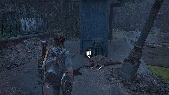 Wpis jest możliwy przy zwłokach jednego z kultystów - The Last of Us 2: W poszukiwaniu Nory / The Seraphites sekrety, znajdźki - The Last of Us 2 - poradnik do gry