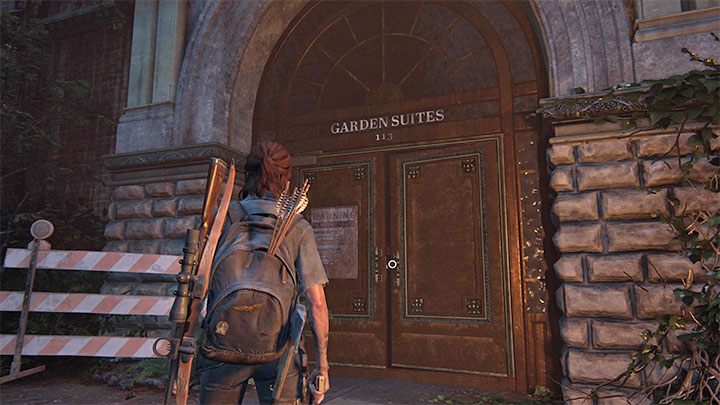 To karta kolekcjonerska i jej odnalezieniem możesz zająć się niedługo po wkroczeniu do apartamentowca Garden Suites - The Last of Us 2: W poszukiwaniu Nory / The Seraphites sekrety, znajdźki - The Last of Us 2 - poradnik do gry
