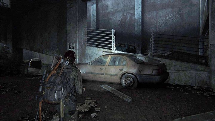 Twoim zadaniem jest dotarcie do zwłok znajdujących się na wyższym poziomie garażu - The Last of Us 2: Droga do akwarium / Road to the Aquarium sekrety, znajdźki - The Last of Us 2 - poradnik do gry
