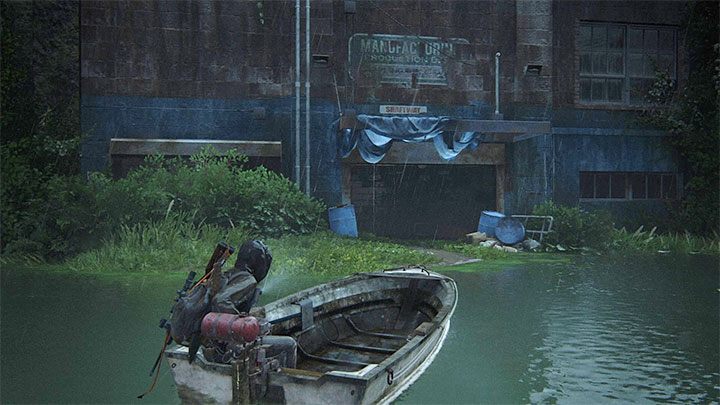 Stół warsztatowy z etapu Zatopione miasto możesz odnaleźć niedługo po przepłynięciu obok magazynu Seattle Sleep Warehouse - The Last of Us 2: Zatopione miasto sekrety, znajdźki - The Last of Us 2 - poradnik do gry