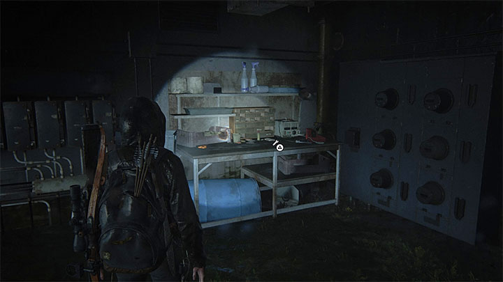Warsztat znajduje się w małym obszarze wewnątrz zrujnowanego budynku - The Last of Us 2: Zatopione miasto sekrety, znajdźki - The Last of Us 2 - poradnik do gry