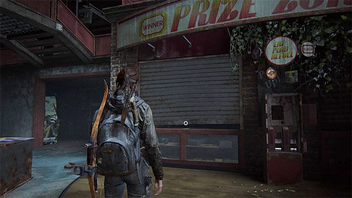 To karta kolekcjonerska i możesz ją zdobyć niedługo po wygraniu bitwy z bossem purchlakiem w salonie gier - The Last of Us 2: Zatopione miasto sekrety, znajdźki - The Last of Us 2 - poradnik do gry