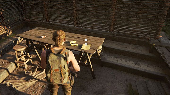 To artefakt i odnajduje się go w tym samym obszarze, w którym był opisany powyżej stół warsztatowy - The Last of Us 2: Wrogie terytorium / Hostile Territory sekrety, znajdźki - The Last of Us 2 - poradnik do gry