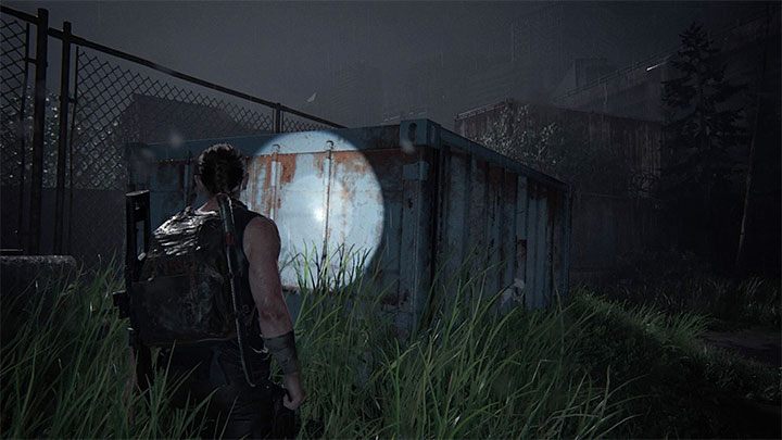 Stół warsztatowy z etapu Wybrzeże możesz znaleźć niedługo po rozpoczęciu etapu - The Last of Us 2: Wybrzeże / The Coast sekrety, znajdźki - The Last of Us 2 - poradnik do gry