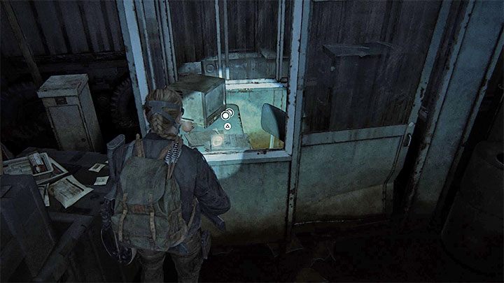 W nowym obszarze zbadaj stróżówkę - jest tam moneta - The Last of Us 2: Epicentrum / Ground Zero sekrety, znajdźki - The Last of Us 2 - poradnik do gry
