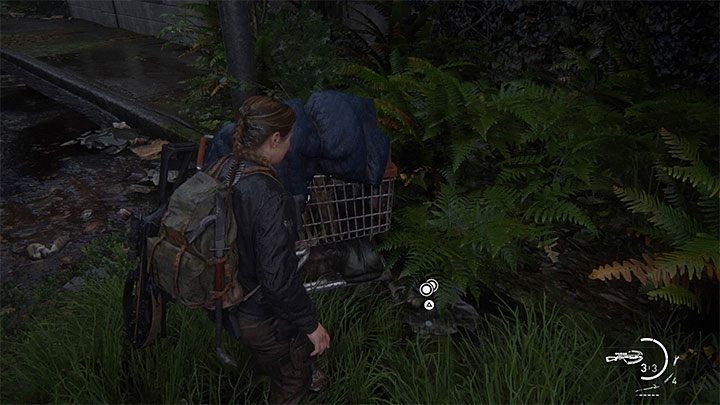 Po wyjściu z budynku nie śpiesz się z kontynuowaniem ucieczki, tylko zbadaj najpierw obszar po lewej stronie - The Last of Us 2: Ucieczka z wyspy / The Escape sekrety, znajdźki - The Last of Us 2 - poradnik do gry