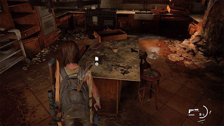 Dokument znajdziesz na stole w kuchni - The Last of Us 2: W głąb lądu / Pushing Inland sekrety, znajdźki - The Last of Us 2 - poradnik do gry