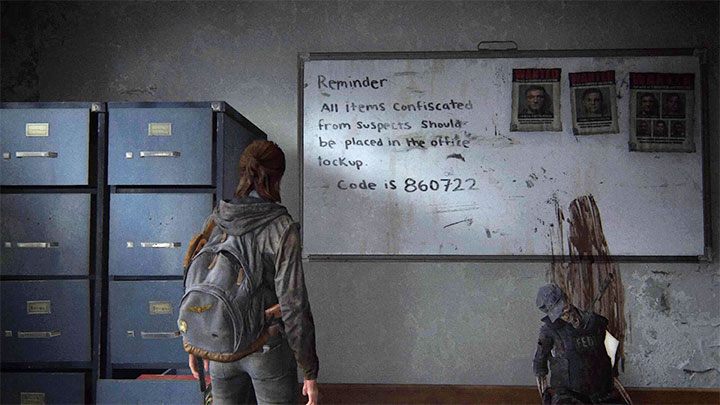 Kombinację do sejfu można pozyskać na dwa sposoby - The Last of Us 2: Seattle, dzień 1 Ellie - sejfy, kody - The Last of Us 2 - poradnik do gry