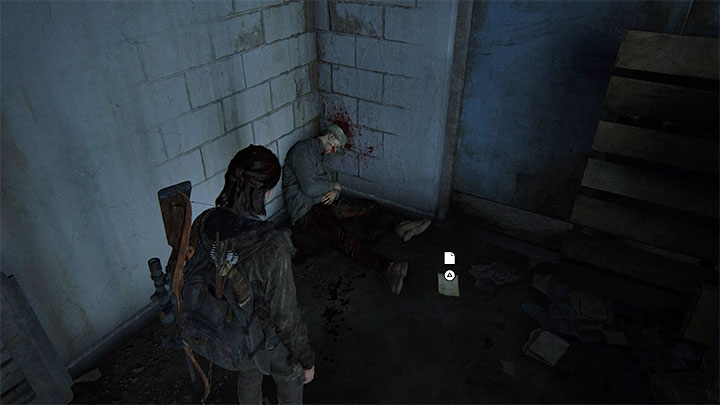 Wyjdź z łodzi, zainteresuj się schodami po lewej stronie i dotrzyj na górne balkoniki - The Last of Us 2: Seattle, dzień 3 Ellie - sejfy, kody - The Last of Us 2 - poradnik do gry