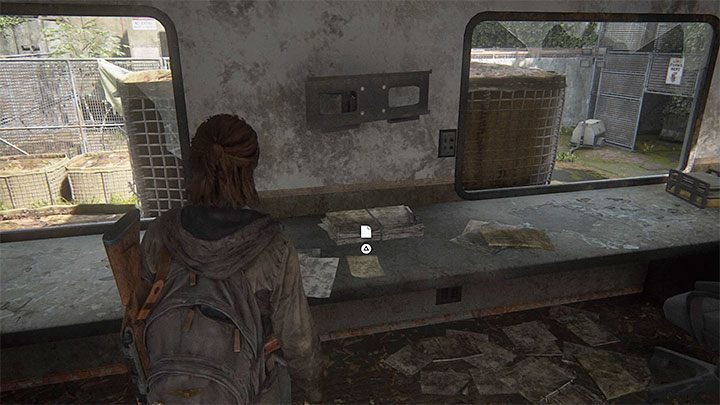 Poszukiwany dokument znajdziesz na biurku - The Last of Us 2: Brama / The Gate sekrety, znajdźki - The Last of Us 2 - poradnik do gry