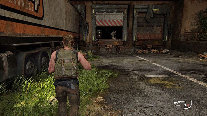 Odnalezieniem monety możesz zająć się po wkroczeniu do pierwszego magazynu na samym początku etapu, tzn - The Last of Us 2: Pieszo / On Foot sekrety, znajdźki - The Last of Us 2 - poradnik do gry