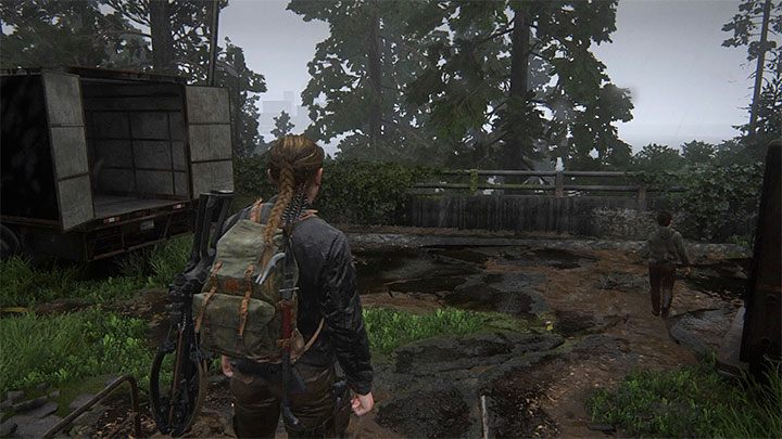 Pierwszy sekret jest do odnalezienia niedługo po rozpoczęciu etapu - The Last of Us 2: Wyspa / The Island sekrety, znajdźki - The Last of Us 2 - poradnik do gry