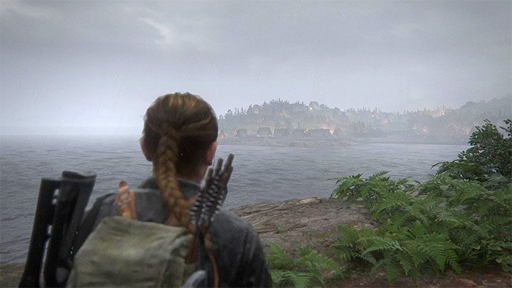 Okazja do odnalezienia monety pojawi się niedługo po minięciu punktu widokowego, z którego widać wioskę kultystów - The Last of Us 2: Wyspa / The Island sekrety, znajdźki - The Last of Us 2 - poradnik do gry