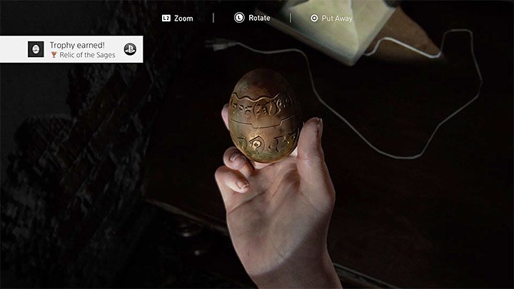 Skręć w lewo i zacznij badać sąsiednie pomieszczenia - The Last of Us 2: Relikt przeszłości (Relic of the Sages) - trofeum - The Last of Us 2 - poradnik do gry