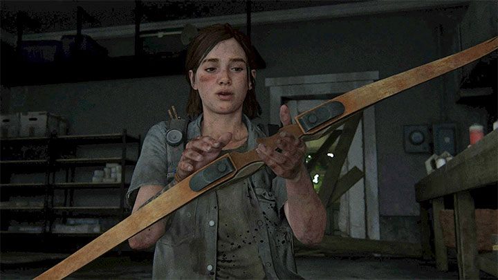 Łuk zdobywa się w etapie Hillcrest i moment pozyskania tej broni omówiliśmy na osobnej stronie Łuk - jak zdobyć - The Last of Us 2: Lista broni i gadżetów - The Last of Us 2 - poradnik do gry