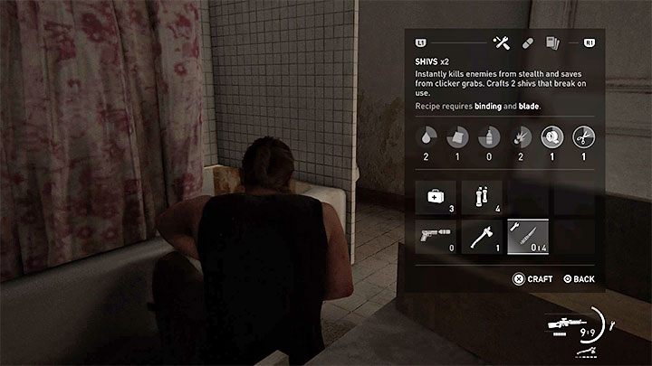 Pasywna umiejętność Twórz ostrza (Craft Shivs) jest pierwszą z nowego drzewka i kosztuje tylko 20 suplementów - The Last of Us 2: Jak naprawiać broń białą i jak działają ostrza (Shiv)? - The Last of Us 2 - poradnik do gry