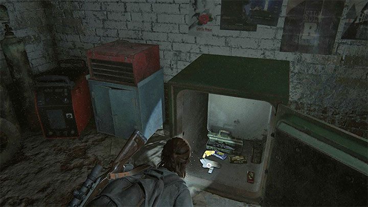 Kabura jest składowana w sejfie razem z innym lootem - The Last of Us 2: Jak odblokować nowe kabury dla Ellie i Abby? - The Last of Us 2 - poradnik do gry