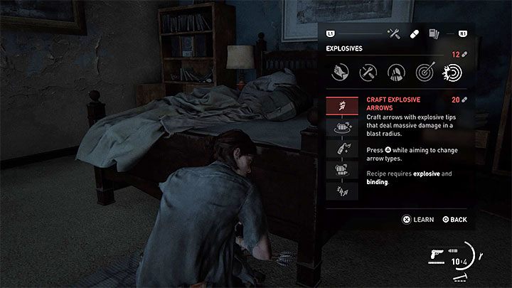 W dalszej części gry możecie odblokować opcję wytwarzania wybuchowych strzał - jest do tego niezbędny podręcznik szkoleniowy na temat materiałów wybuchowych - The Last of Us 2: Jak zdobyć łuk dla Ellie? - The Last of Us 2 - poradnik do gry