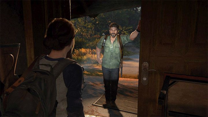 Joel w The Last of Us 2 jest siwiejącym facetem po pięćdziesiątce, który pomimo zaawansowanego wieku nie stracił swoich umiejętności i nadal jest w stanie radzić sobie w brutalnym postapokaliptycznym świecie i ochraniać najbliższe mu osoby - The Last of Us 2: Joel - The Last of Us 2 - poradnik do gry