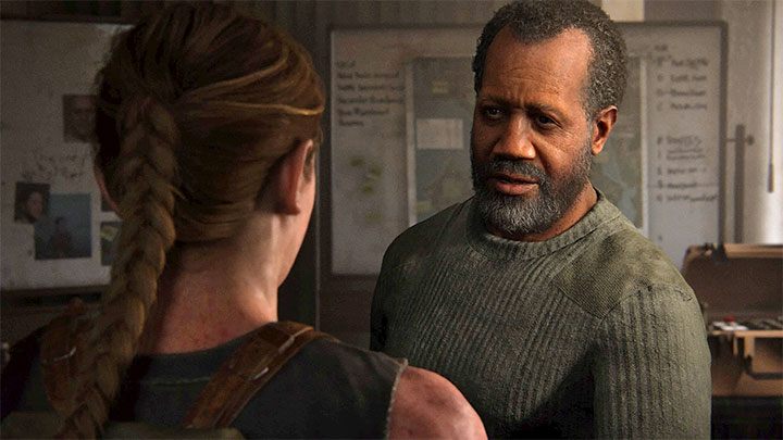 Isaac jest starszym czarnoskórym mężczyzną stojącym na czele ugrupowania WLF, którego główna siedziba znajduje się na stadionie w Seattle - The Last of Us 2: Inne postacie - The Last of Us 2 - poradnik do gry