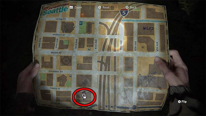 Pierścionek z grawerunkiem jest znajdźką - możesz go znaleźć wraz z innymi sekretami w trakcie przechodzenia poziomu Śródmieście, czyli tego, która posiada dużą otwartą mapę nadającą się do eksploracji - The Last of Us 2: Tak piękny, a tak skromny (So Great and Small) - trofeum - The Last of Us 2 - poradnik do gry