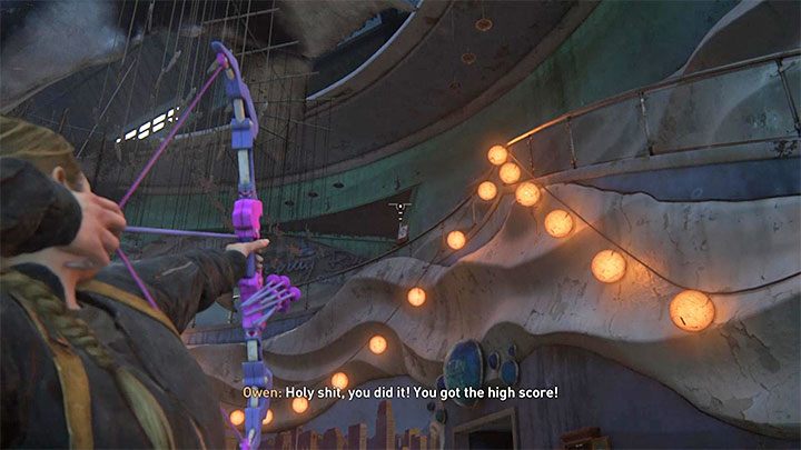 Za tarczami rozglądaj się nie tylko w najbliższym otoczeniu, ale także nad sobą, gdyż niektóre są postawione znacznie wyżej - The Last of Us 2: Wpisz mnie na tablicę (Put My Name Up) - trofeum - The Last of Us 2 - poradnik do gry