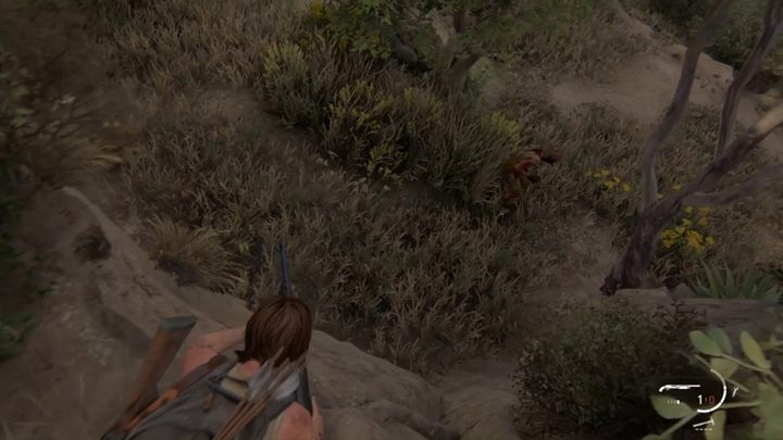 Biegnij w dół, a po chwili natkniesz się na zeskok - na dole czeka na ciebie kilku mutantów - The Last of Us 2: W głąb lądu - solucja, opis przejścia - The Last of Us 2 - poradnik do gry