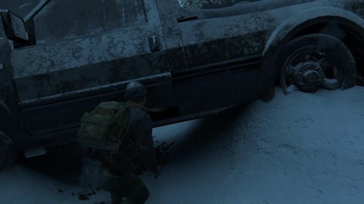 Po walce przejdź pod wozem, podejdź jeszcze kawałek, a zakończysz sekwencję jako Abby - The Last of Us 2: Prolog, Pobudka - solucja, opis przejścia - The Last of Us 2 - poradnik do gry