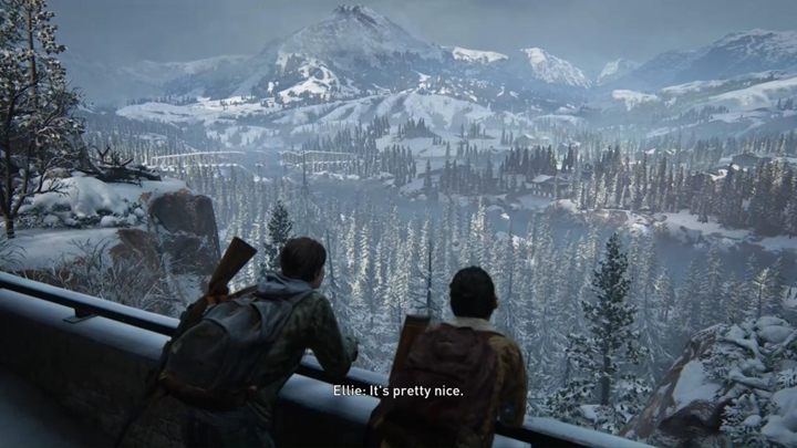 Jedź za Diną, aż dotrzecie do budynku - The Last of Us 2: Punkt Widokowy, Patrol - solucja, opis przejścia - The Last of Us 2 - poradnik do gry