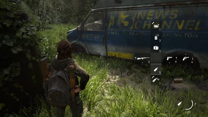 Idź odblokowanym przejściem dalej, a następnie skorzystaj z tej sztuczki, by zdetonować kolejną minę - The Last of Us 2: Capital Hill, Kanał 13 - solucja, opis przejścia - The Last of Us 2 - poradnik do gry