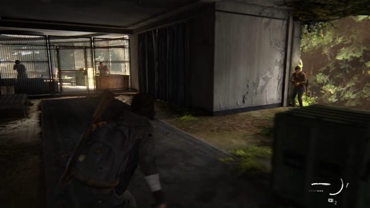 Gdy oczyścisz miejsce, idź za Diną na sam dół - The Last of Us 2: Capital Hill, Kanał 13 - solucja, opis przejścia - The Last of Us 2 - poradnik do gry