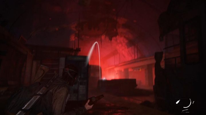 Kawałek dalej dotrzesz do stacji w której świeci czerwone światło - The Last of Us 2: Tunele - solucja, opis przejścia - The Last of Us 2 - poradnik do gry