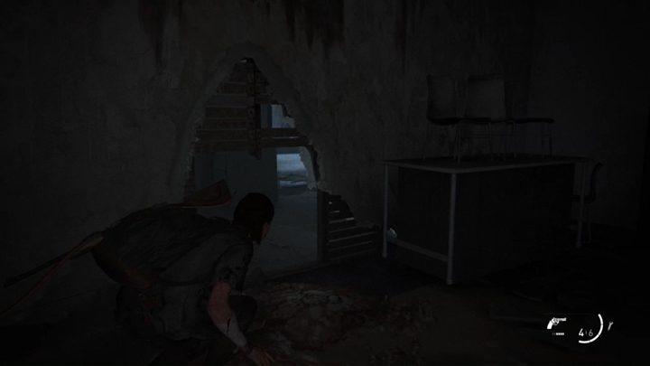 Lepiej postawić na skradanie się - trzymaj się lewej strony pomieszczeń i idź przed siebie, korzystając m - The Last of Us 2: W poszukiwaniu Nory - solucja, opis przejścia - The Last of Us 2 - poradnik do gry