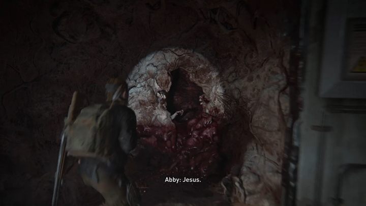 Wyjdź z chirurgii i wracaj do pokoju, w którym usłyszałeś podejrzany odgłos mutanta - The Last of Us 2: Epicentrum - solucja, opis przejścia - The Last of Us 2 - poradnik do gry