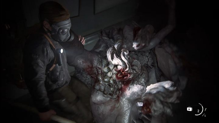 Na początek, wyjdź z karetki z pomocą kwadratu i biegnij przed siebie - The Last of Us 2: Epicentrum - solucja, opis przejścia - The Last of Us 2 - poradnik do gry