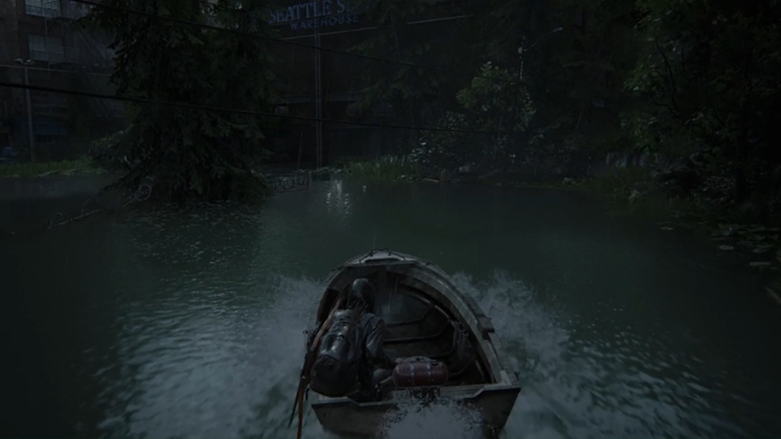 1 - The Last of Us 2: Zatopione miasto/ podróż łodzią - solucja, opis przejścia - The Last of Us 2 - poradnik do gry