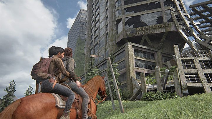 Czerwone 2 na mapie - The Last of Us 2: Śródmieście / Downtown - mapa sekretów, znajdziek - The Last of Us 2 - poradnik do gry
