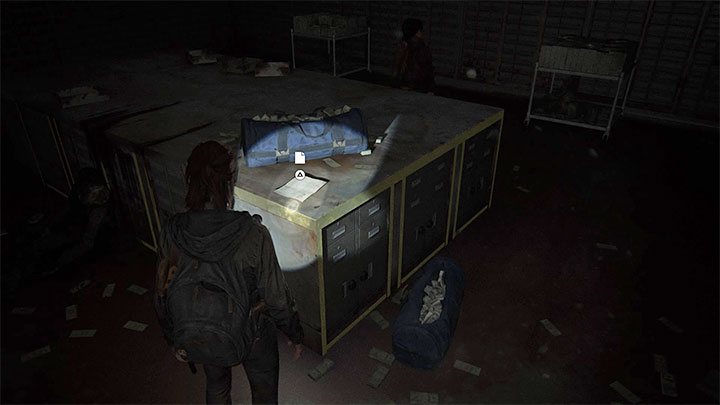 Czerwone 4 na mapie - The Last of Us 2: Śródmieście / Downtown - mapa sekretów, znajdziek - The Last of Us 2 - poradnik do gry