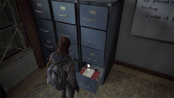 Czerwone 8 na mapie - The Last of Us 2: Śródmieście / Downtown - mapa sekretów, znajdziek - The Last of Us 2 - poradnik do gry