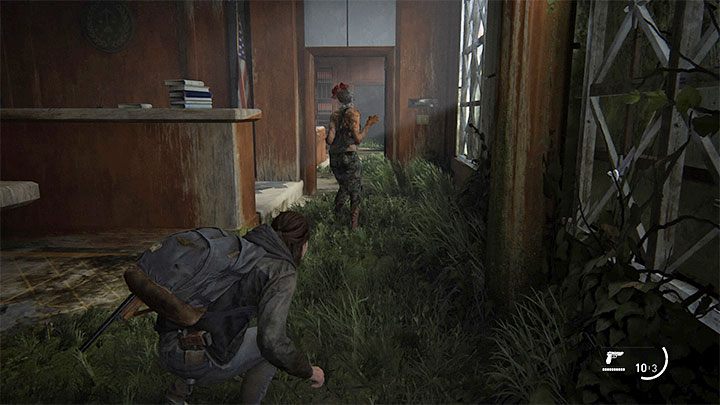 W The Last of Us 2 można łatwo zostać wykrytym generując hałas przez zbyt szybkie poruszanie się i to nawet w przykucniętej pozycji - The Last of Us 2: Porady na start - The Last of Us 2 - poradnik do gry