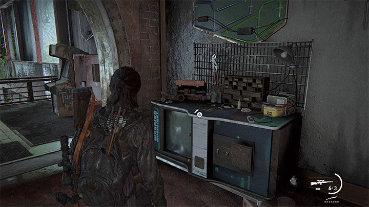 Etap Zatopione miasto - The Last of Us 2: Ulepszanie broni, warsztaty - The Last of Us 2 - poradnik do gry