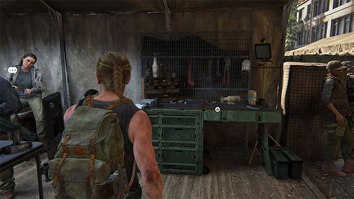 Etap Baza - The Last of Us 2: Ulepszanie broni, warsztaty - The Last of Us 2 - poradnik do gry