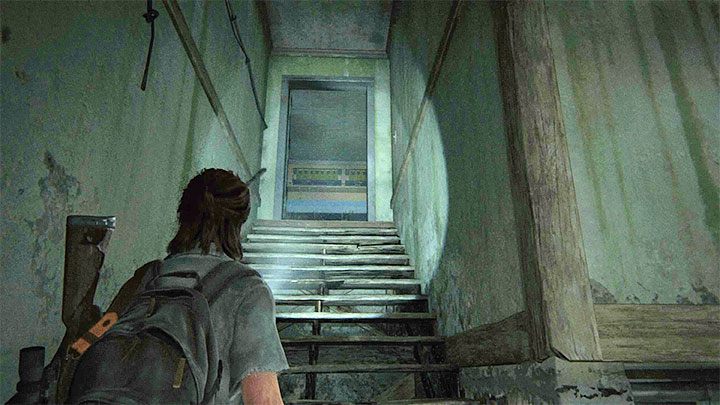 W piwnicy przebywają 2 człapacze (Shambler) - zabij te potwory lub przekradnij się obok nich - The Last of Us 2: Podręczniki, umiejętności pasywne - The Last of Us 2 - poradnik do gry