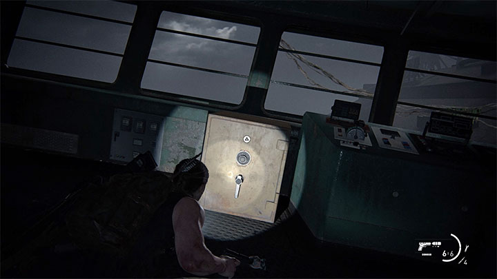 Po dotarciu na górny pokład musisz zlokalizować w okolicy mostek kapitański - The Last of Us 2: Podręczniki, umiejętności pasywne - The Last of Us 2 - poradnik do gry