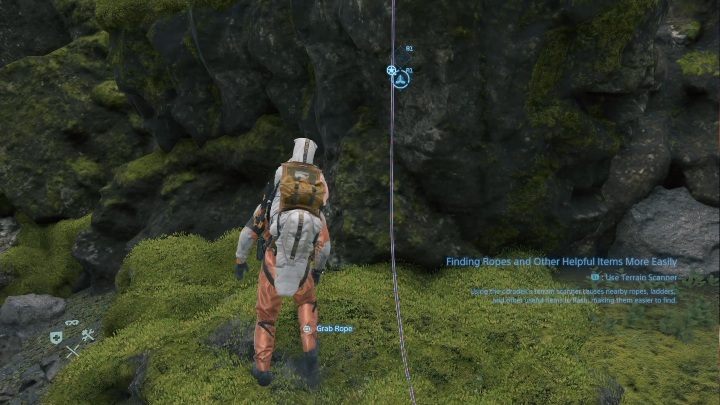 Korzystaj ze wszelkich możliwych drabin i lin - Death Stranding: Prolog i rozdział 1 - Bridget | Opis przejścia, solucja - Death Stranding - poradnik do gry